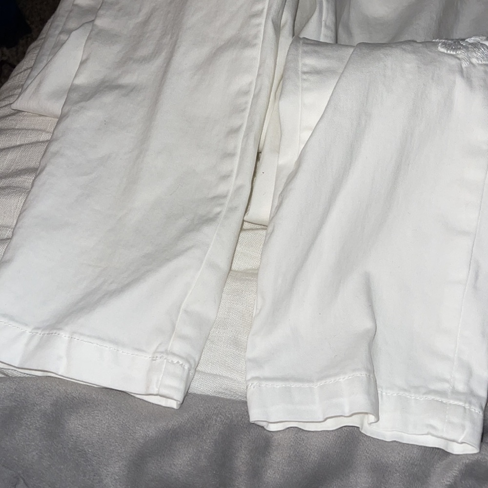 Anthropologie // Relaxed Embroidered Chino Pants🌛 - Picture 14 of 15